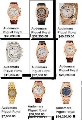 audemars piguet service price list|audemars piguet watches price online.